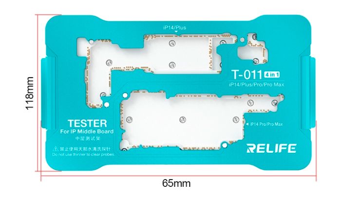 Сокет для перевірки материнської плати RELIFE T-011 для Apple iPhone 14/14 Plus/14 Pro/14 Pro Max