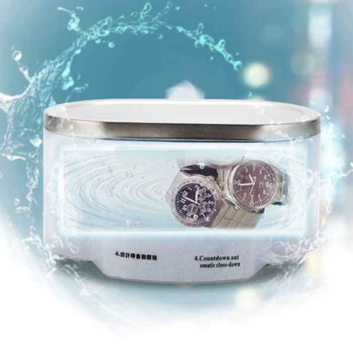 Ультразвукова ванна DADI 963 / 30W / 40kHz / пластик, металева кришка / 500 ml