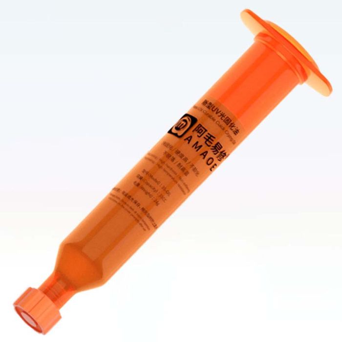Ультрафіолетовий лак Amaoe 3S-INK-15CC, маска для ремонту плат (24g)