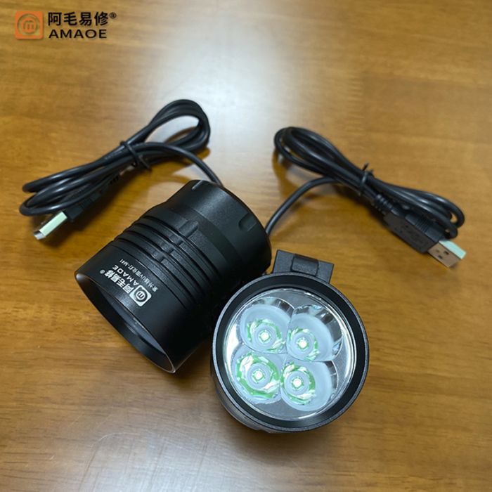 Ультрафиолетовая лампа Amaoe M41 для сушки клея, лака / алюминиевая / USB 5V / 5W