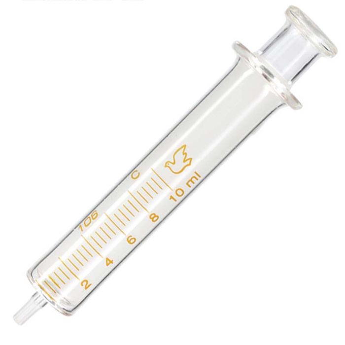 Шприц стеклянный многоразовый (поршень стекло) 10 ml