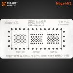 Трафарет BGA Amaoe Mbga MY2 для NAND/PEIC BGA110, BGA60, BGA70 (0.10mm)