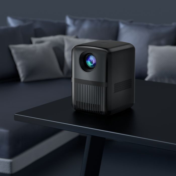 Мультимедійний проектор A6 / 1080P HD / 4K / WIFI / Bluetooth / HDR / USB / HDMI / Android 4+64 ГБ Black