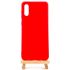 Чохол-накладка TPU Soft для Samsung A02 (A022) Червоний