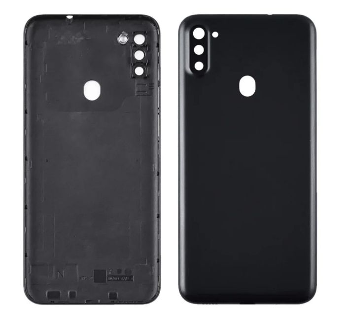 Задняя крышка для Samsung Galaxy A11 Black (AAA)