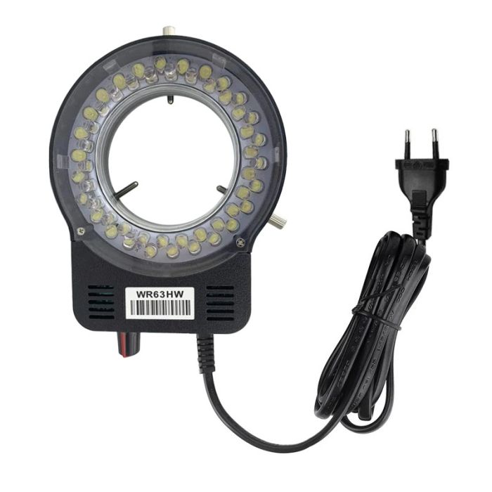Микроскоп тринокулярный SZM7045T-STL2 + камера 48 Mp / двойной кронштейн / кратность 45X / LED подсветка