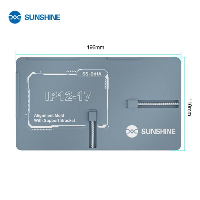 Форма форма для ламинирования дисплея SUNSHINE SS-061A / регулируемая для iPhone 12 - 17