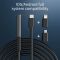 Эндоскоп WI-FI USB / 8 mm камера / подсветка / IP67 / Android IOS / OTG Type-C / Lightning 3 м
