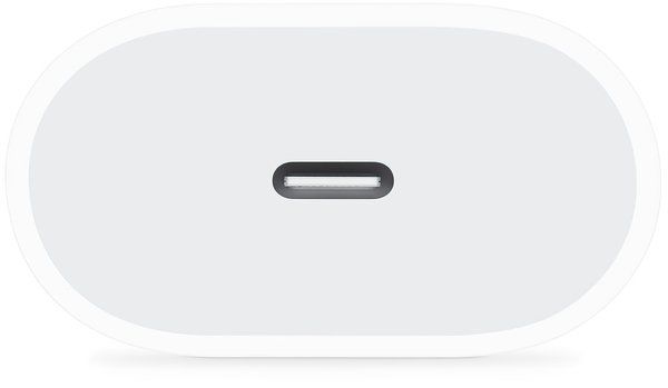 Мережевий зарядний пристрій Apple Power Adapter MU7V2ZM/A 20W USB-C (Білий)