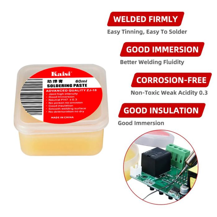 Флюс паста Kaisi Soldering Paste 60 ml