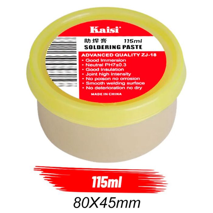 Флюс паста Kaisi Soldering Paste White 115 ml