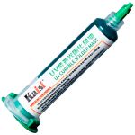 Маска для паяння ультрафіолетова Kaisi UV Soldering Mask / лак для ізоляції / шприц 10сс / Green