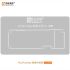 Трафарет BGA Amaoe PCB для iPhone 15 Pro / 15 Pro Max / USA version / версия для США (0.12 mm)