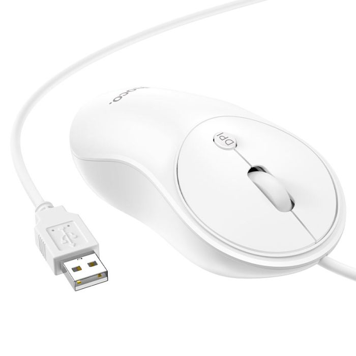 Мышь проводная Hoco GM13 Esteem, USB, 1000 / 1600 DPI, 4D клавиши