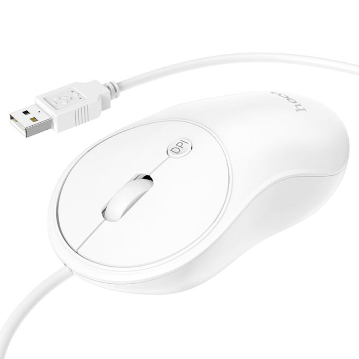 Мышь проводная Hoco GM13 Esteem, USB, 1000 / 1600 DPI, 4D клавиши