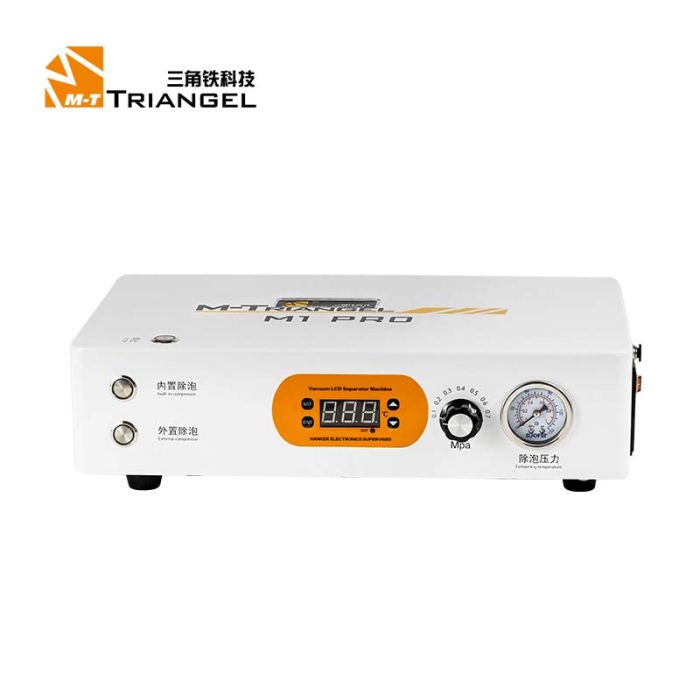 Автоклав вакуумний M-Triangel M1 Pro / + компресор / для ремонту ЖК-дисплеїв до 7'' / 300 Вт