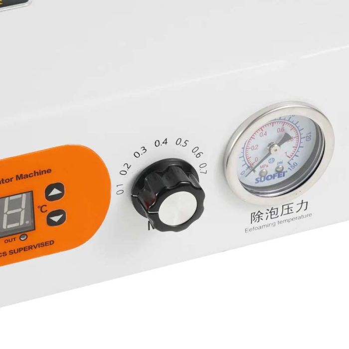 Автоклав вакуумний M-Triangel M1 Pro / + компресор / для ремонту ЖК-дисплеїв до 7'' / 300 Вт