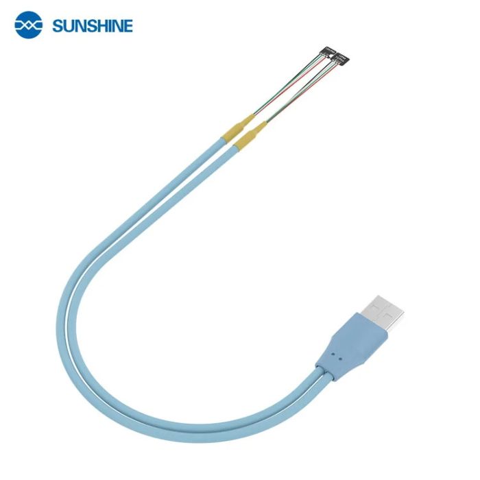 Кабели для блоков питания Sunshine SS-908F с разъемами для подключения плат iPhone 15 / Pro / Plus / Max