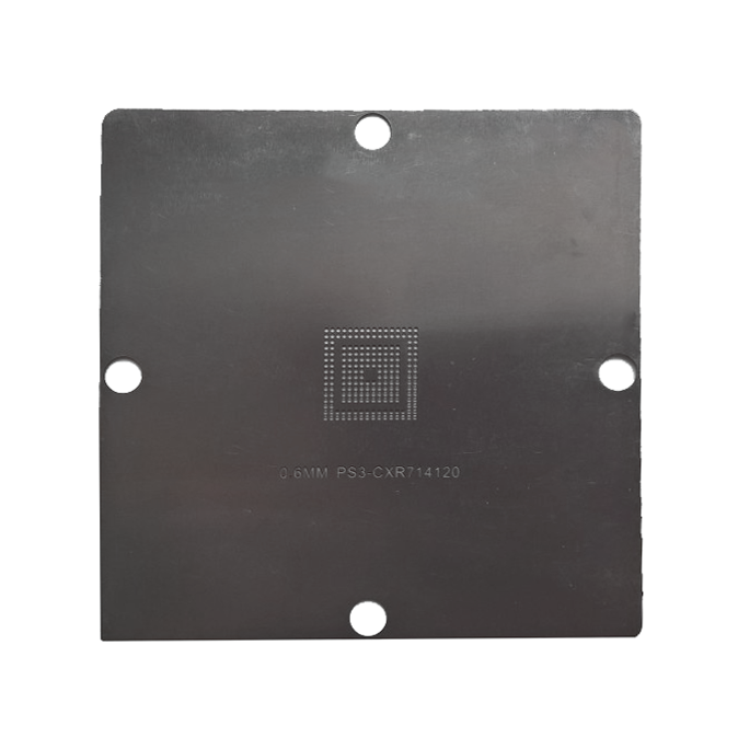 Трафарет BGA прямого нагрева PS3-CXR714120 (0.60mm)