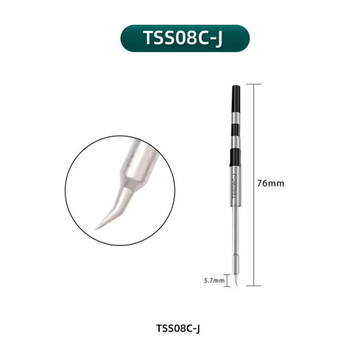 Жало, наконечник Quick TSS08C-J  для прецизонной паяльной станции Quick Q8