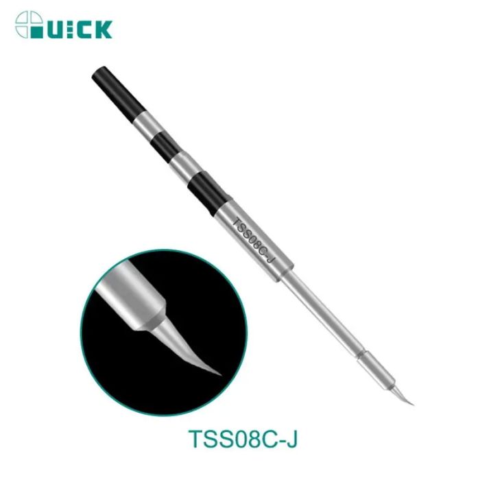 Жало, наконечник Quick TSS08C-J для паяльної прецизонної станції Quick Q8