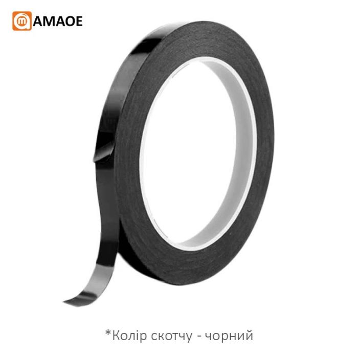Скотч двухсторонний Amaoe DST030 клейкая лента тонкая на PE основе 10м / толщина 0.3мм / ширина 4мм