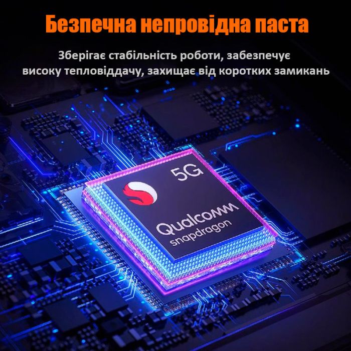 Термопаста Amaoe TG-8.5 силиконовая для смартфонов, мобильной техники / 8.5 Вт/м*К / 45g / 10cc / Grey