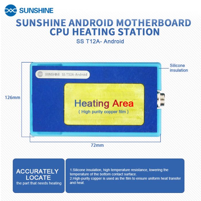 Нижний подогрев Sunshine SS-T12A Android