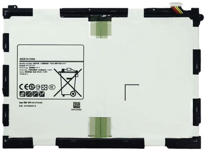 Аккумулятор для Samsung T550 Galaxy Tab A 9.7 / EB-BT550ABE / EB-BT550ABA / 6000mAh