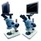 Тринокулярный микроскоп Sunshine SZM45T-B1-1600S / камера 16 Mpx /  HD дисплей 10'' 1080P / подсветка