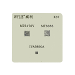 Трафарет BGA WYLIE (K37) MT6176V MT6353 TFA9890A
