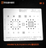 Трафарет BGA Amaoe MI:2 для Xiaomi 4 / 3 / Note (0.12 mm)