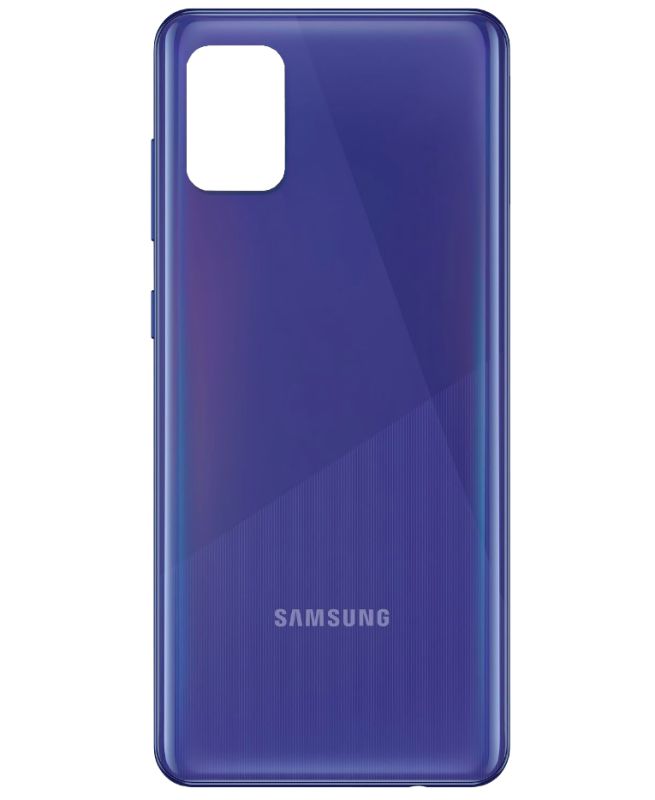 Задняя крышка для Samsung Galaxy A31 Blue (AAA)