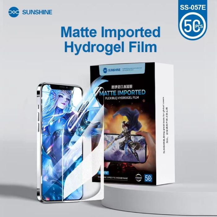 Гідрогелева бронеплівка для телефону Sunshine SS-057E матова (Korea) All Phone