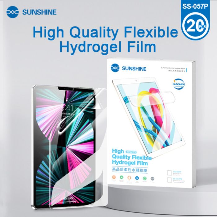 Гидрогелевая бронепленка для планшетов Sunshine SS-057P (30*20 см) Korea