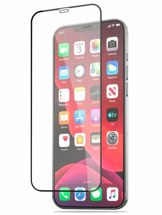 Защитное стекло Full Coverage для Apple iPhone 12 mini (5,4") Black