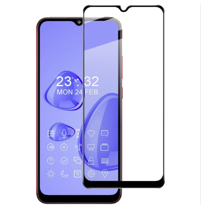 Защитное стекло Full Coverage для Samsung Galaxy A02s Black