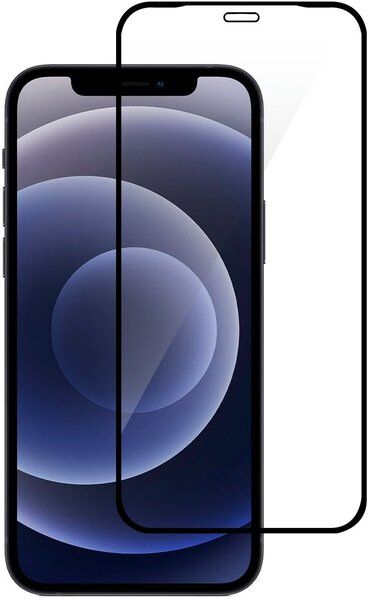 Защитное стекло iPaky iPhone 12 Pro Max (6.7 ) Black