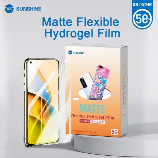 Гидрогелевая бронепленка для телефонов Sunshine SS-057HE (матовая)
