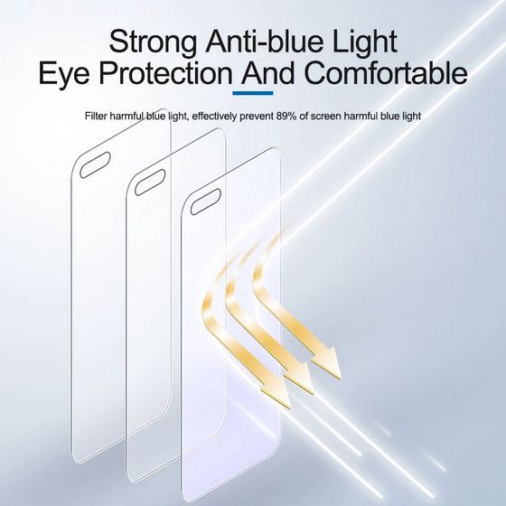 Гідрогелева бронеплівка для телефонів Sunshine SS-057HB Anti-Blue Light