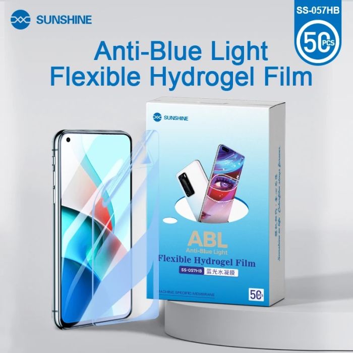Гидрогелевая бронепленка для телефонов Sunshine SS-057HB (пачка 50шт)