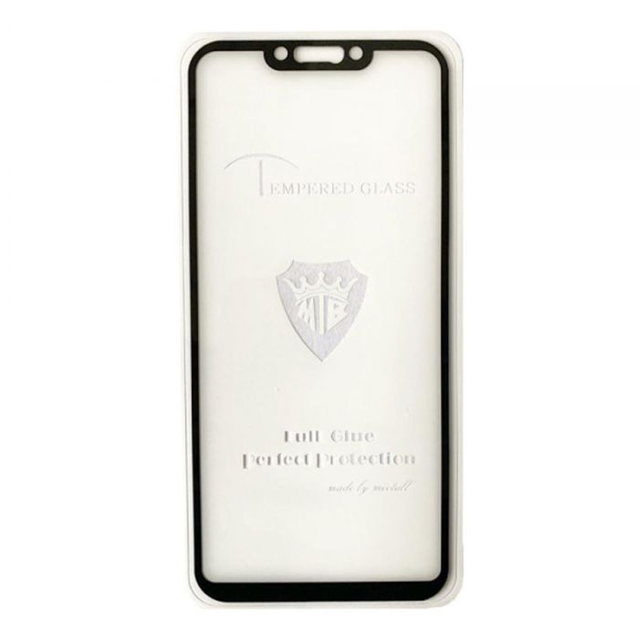Защитное стекло Full Glue Huawei P Smart Plus black тех упаковка