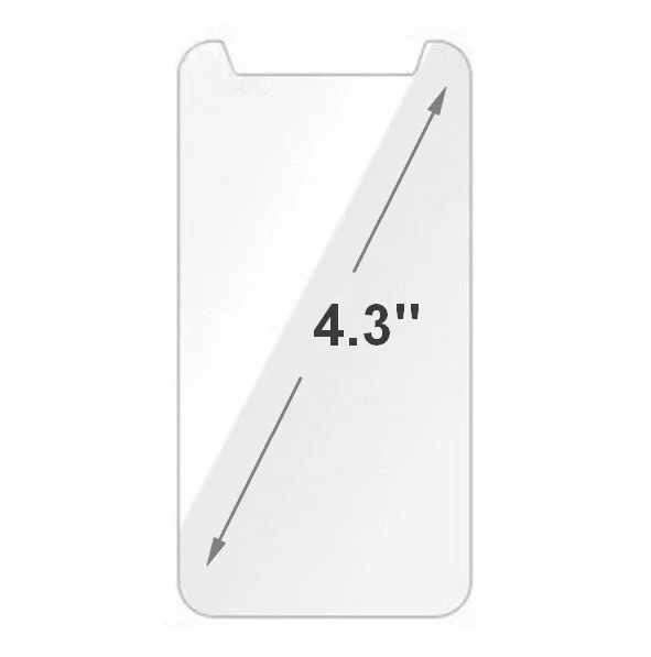 Захисне скло універсальне 4.3 "(0.3 х 12,18 х 5,79, 2.5D)