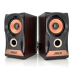 Колонки 2.0 JEDEL JNS-58 USB+3.5mm, 4" 2x3W, 90Hz- 20KHz, с регулятором громкости, Black, BOX