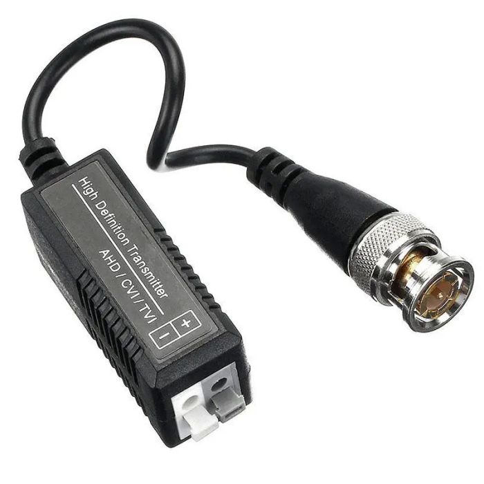 Передатчик видео Video Balun BNC для CCTV камер видеонаблюдения, 2шт