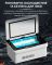 Медицинский портативный мини холодильник Coolbox CL-А08 для лекарств, инсулина / сумка / USB / 220V / 2xАКБ