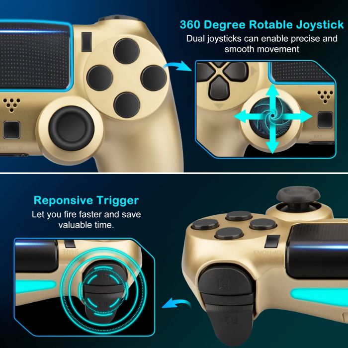 Бездротовий ігровий контролер Doubleshock 4 джойстик геймпад Playstation PS4 / Pro / Slim / PS3 Camo