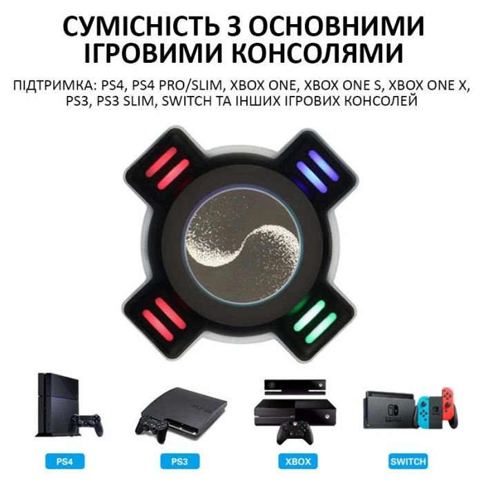 Конвертер адаптер игровой KSX для клавиатуры / мыши / Xbox One / Switch / PS4 / PS3