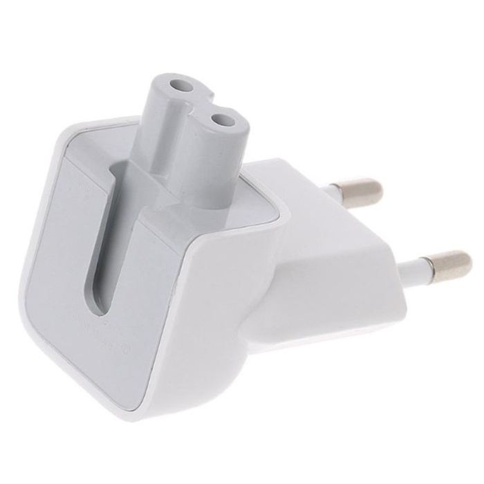 Перехідник для блока живлення Apple Macbook iPad / 220V EU Plug / A1401 / Білий