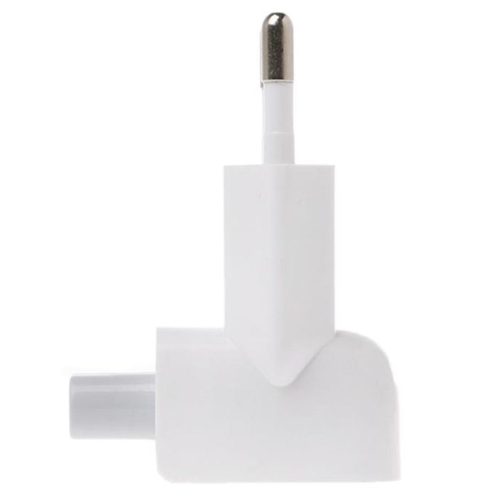 Перехідник для блока живлення Apple Macbook iPad / 220V EU Plug / A1401 / Білий